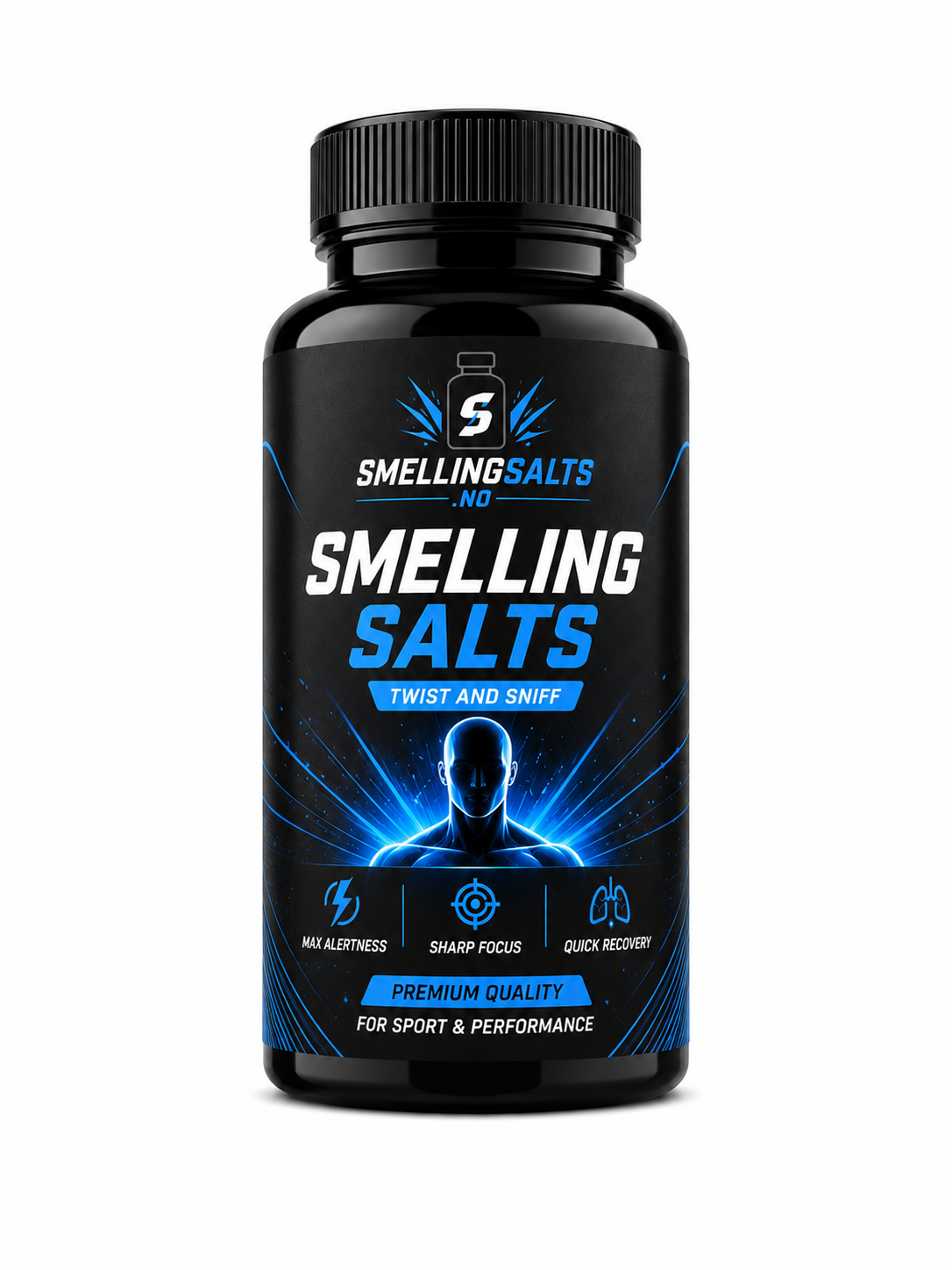 Smelling Salts Norge luktesalt – ren produktbilde på hvit bakgrunn